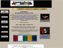 Tablet Screenshot of liquidreflector.com
